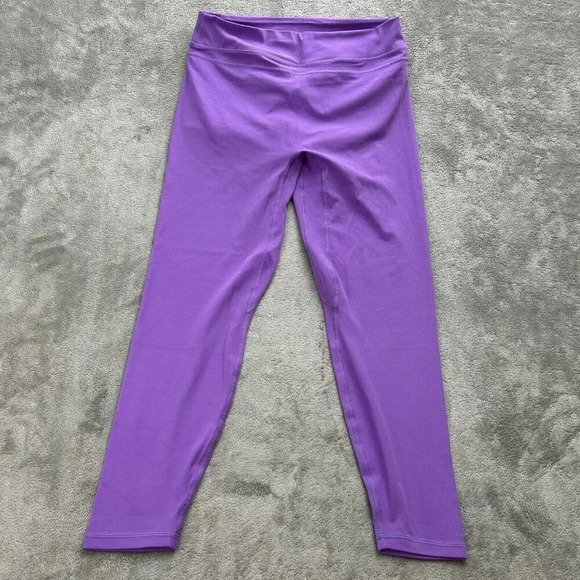 Alphalete Leggings Womens XL Purple Scrunch Athleisure Workout Gym Active 24” - Picture 1 of 10